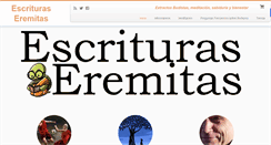 Desktop Screenshot of escrituras-eremitas.com