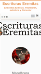 Mobile Screenshot of escrituras-eremitas.com